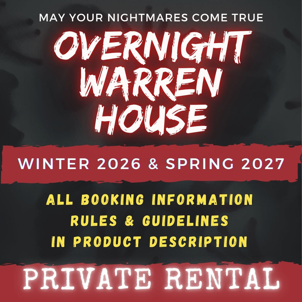 WINTER 2026 - SPRING 2027: WARREN HOUSE OVERNIGHT BOOKINGS