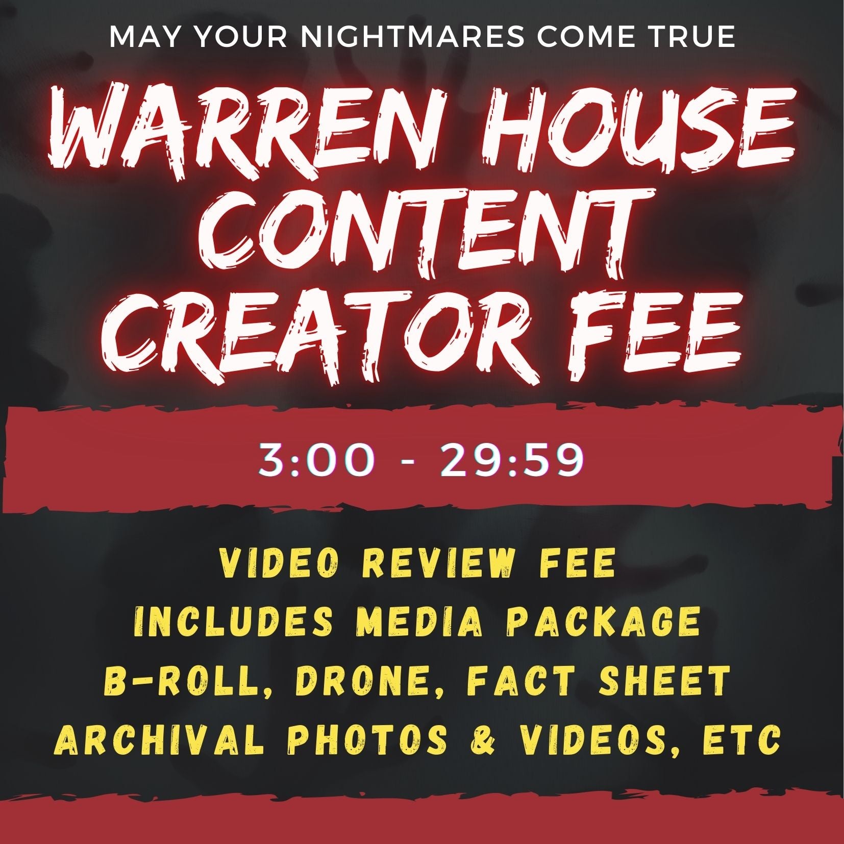 CONTENT CREATOR MEDIA FEE (3:00 - 29:59)
