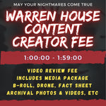 CONTENT CREATOR MEDIA FEE (1:00:00 - 1:59:00)